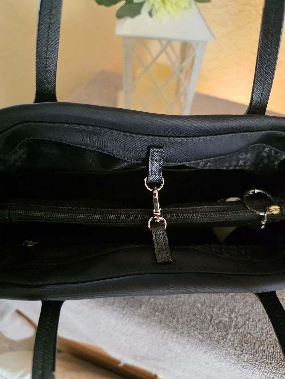 Kate Spade Black Nylon Tote Bag